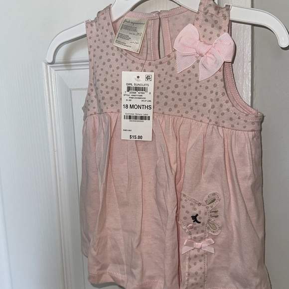Baby Girl Summer Outfit First Impressions Sunsuit - Picture 3 of 3